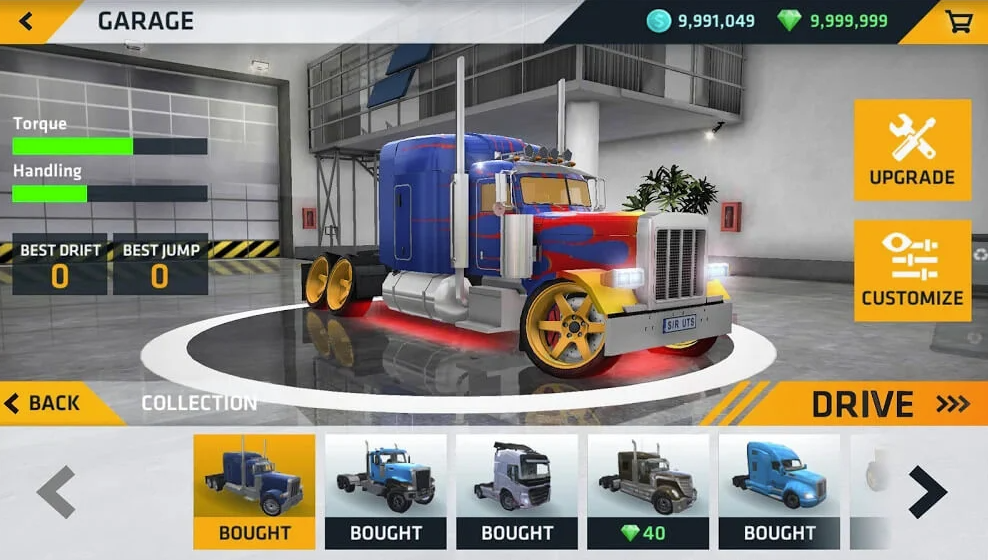With the Truck Simulator Ultimate Mod you can have unlimited Money and VIP